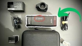 Unboxing the Godox AD200 Pro  Powerful Portable Flash [upl. by Kristal603]