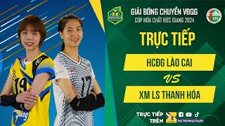 🔴Bán kết  HCĐG LÀO CAI vs XMLS THANH HÓA  VCK Nữ giải bóng chuyền VĐQG cúp HCĐG 2024 [upl. by Codd202]