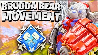 BRUDDA BEAR SKIN MAKES GIBRALTAR A MOVEMENT KING  Apex Legends Season 15 [upl. by Ataeb]