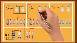 Electronic Design Drawing Warningইলেকট্রিক বেহেন সুইচ ড্রয়িং ওয়ারিং [upl. by Atsyrt743]