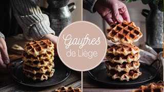 RECETTE  Gaufres de liege [upl. by Notsla480]