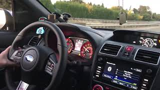 Bader’s 17 STI vs 600whp C6 Vette [upl. by Naloj]