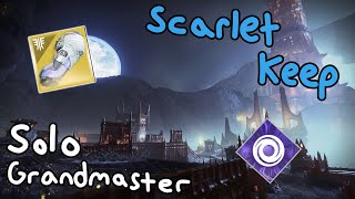 Solo Grandmaster Nightfall  Scarlet Keep [upl. by Leah861]