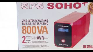 Infortisa  Unboxing Salicru SPS Soho 800VA [upl. by Nomed]