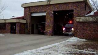 Wichita Fire Department Station 16 Responding [upl. by Neelram340]