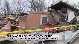 Chimayo residents express concern over not having an operating post office [upl. by Monica]