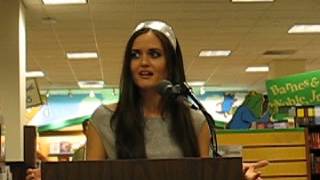 Danica McKellar The Wonder Years and Math nerd talking about her book in Brooklyn [upl. by Yelnikcm]