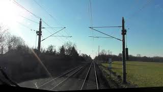 Führerstandsmitfahrt Itzehoe  Hamburg Hbf [upl. by Nodnerb]