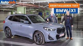 BMW X1 als elektrische iX1 2023  Detailtest Autogids [upl. by Htebsil]