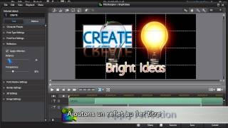 PowerDirector 12  Concepteur Titres [upl. by Glavin286]