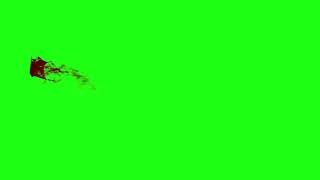 Gunshot Blood Green Screen Effect  New 2018 [upl. by Amatruda]