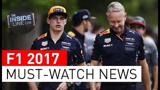 F1 NEWS 2017  WEEKLY FORMULA 1 NEWS 24 OCTOBER 2017 THE INSIDE LINE TV SHOW [upl. by Lamrert]