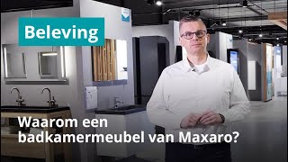 Waarom een badkamermeubel van Maxaro [upl. by Assiron]