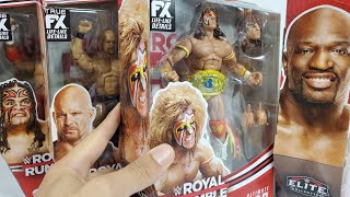 WWE ROYAL RUMBLE 2021 EXCLUSIVE FULL SET ACTION FIGURE UNBOXING REVIEW [upl. by Ylrevaw]