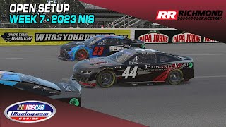 iRacing  Richmond NiS Open  2023 Week 7 [upl. by Darum]