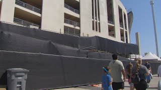 Cotton Bowl renovations Latest as work paused for TexasOU game State Fair of Texas [upl. by Nylsor]