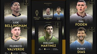 Ballon Dor 2024 Nominees Announced  Performance Of The Nominees In The Year Under Review  16 [upl. by Rossen]