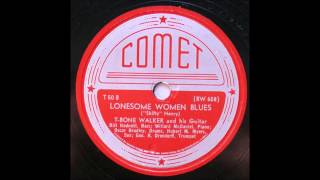 T Bone Walker  Lonesome Woman Blues [upl. by Noissap]