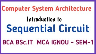 What is sequential circuit [upl. by Allemaj]