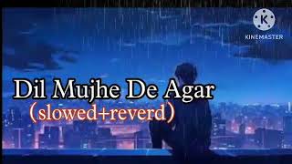 Dil Mujhe De Agar Song [upl. by Seagraves95]