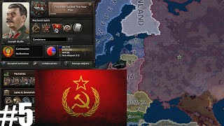 MolotovRibbentrop Paktı  Hearts of Iron 4  Total War Sovyetler Birliği  5 [upl. by Eiloj]