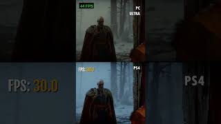 PS4 looks good vs ULTRA PC  God of War Ragnarök [upl. by Antonio]