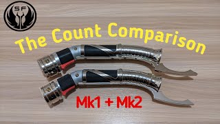 Count Dooku Lightsabers Saberforge Mk1 amp Mk2 [upl. by Alsworth]