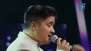 Aswin Rai quotChumera Pana Bhariquot  The Voice of Nepal Season 5 2023 [upl. by Aidnama]