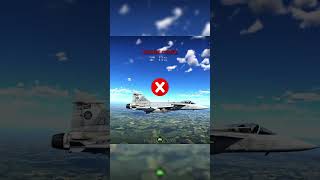 What Aircraft can perform the cobra maneuver in warthunder crhellfire tiktokwarthundergameplay [upl. by Ardnuassak]