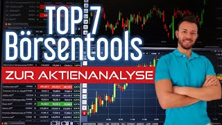 Börsen Software 2024 zur Aktienanalyse  Top 7  Fundamental und Chartanalyse Tools [upl. by Rabin]