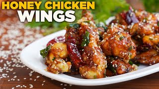 Honey Chicken Wings Recipe in Tamil  Amazing Taste Chicken  Easy Cooking with Jabbar Bhai [upl. by Nylanaj]