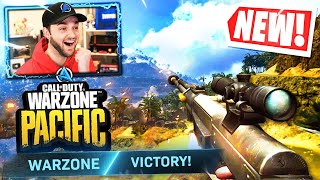 NEW Warzone Pacific Map SEASON 1 New Warzone Map Gameplay [upl. by Melli480]