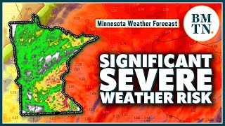 Significant severe weather possible this afternoon in Minnesota [upl. by Camilo]