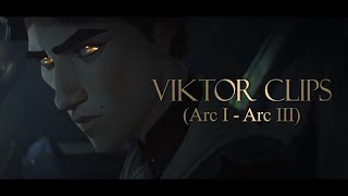 【Arcane 】【Viktor Clips for Editing】【Act I  Act III】【Spoilers】 [upl. by Carlos]