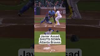 Javier Assad SHUTS DOWN the Atlanta Braves cubs chicagocubs mlb baseball braves [upl. by Swanhildas631]