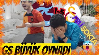 FANATİK FBLİ VE GSLİ TRABZONSPOR GALATASARAY MAÇINI İZLİYOR  FBLİ YIKILDI [upl. by Rocher211]