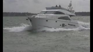 Fairline Squadron 55 sea trial by MBM [upl. by Highams]