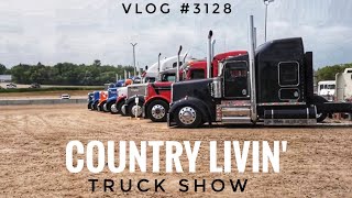 COUNTRY LIVIN  Truck Show  Vlog 3128 [upl. by Cutlor]