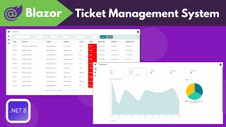 Build a Ticket Management System in ASPNET Core Blazor Server  Part 1 [upl. by Melody]