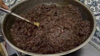 CARA MASAK SAMBAL HITAM BELIMBING BULUH versi Original Kuala Lipis [upl. by Aciras908]