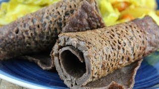 How to Make Injera Ethiopian Flatbread [upl. by Sauer]