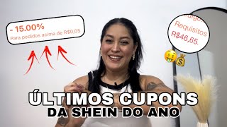 ÚLTIMO VÍDEO DE CUPONS DA SHEIN DE 2023 💸 [upl. by Valaree]