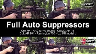 Rifles Full Auto Suppressors [upl. by Dahsra790]