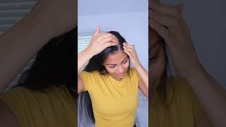 My hair oiling routine is like therapy for me 💆🏽‍♀️  How to get long hair shorts hairgrowth [upl. by Desdamona885]