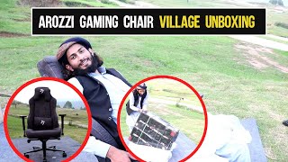 Best Gaming chair Arozzi Vernazza  Village unboxing amp Review  Aqeel Bhai [upl. by Emery167]