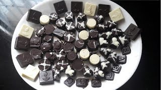 homemade chocolates recipein englishchocolate using compoundschocolate without butter [upl. by Brosy693]