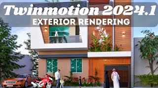 Twinmotion 20241 Exterior Rendering Tutorials 31 [upl. by Ladin]