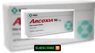 دواء arcoxia 90 mg لعلاج التهاب المفاصل و العضلات والسياتيك استعمالاته وموانعه يباع في الصيدليات [upl. by Evangeline861]