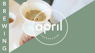 Our Current V60 Recipe  Coffee with April 113 [upl. by Ardnasela]