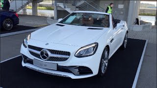 MercedesBenz SLC 300 2016 In detail review walkaround Interior Exterior [upl. by Kirtap]